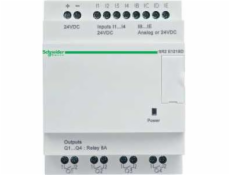 Schneider Programmable Controller Zelio Logic 8 vstupů 4 výstupy 100 - 240V LCD (SR2E121FU)