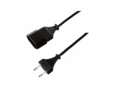 Prodlužovací kabel LogiLink pro LogiLink CP123 Euro Cee 7/16 CZARNY 2M - CP123
