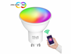 Smart LED žárovka GU10 4,5W RGB NOUS P8 WiFi Tuya