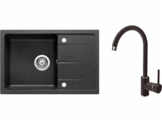 Deante Deante Deante Steel Sink + Sink Battery. stojící + příslušenství