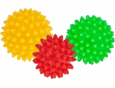 Masážne loptičky Tullo Hedgehogs AM, 3 kusy
