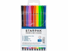 Starpak tenký typ 10 kulatých barev 0,4 mm