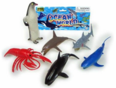 Figurka Hipo Sea Animals 6 ks. v tašce (Hsh034)