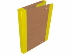 Donau zložka na suchý zips A4/3cm, žltá