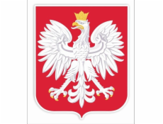 Dvoupodnikové dekorace oken - polský znak A3