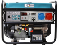 KÖNNER & SÖHNEN PETROL GENSET/GENERATOR 7 5KW 230/400V ELECTRIC START AVR VST KS10000E1/3