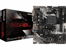 Asrock B450M-HDV R4.0 AMD B450 Socket AM4 micro ATX