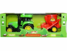 Traktor s modulem polského předmětu stroje