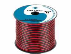 Cabletech kabel CCA 0,50 mm černé a červené