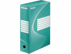 Esselte Box, archivačný box Škatuľa šírka 100mm, zelená (10K030D)