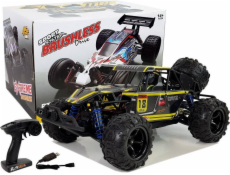 LeanToys Auto Auto Buggy Remoal Controlled 1:18 Yellow Enoze 9303e 45 km/h