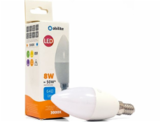 Abilite ABILITE LED ŽIAROVKA MLIEKO SVIEČKA TEPLÁ E14 8W/230V 640LM C37
