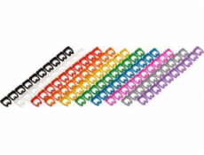 Organizátor značka různých barev 100 kusů (TZN-46/10K*P10)