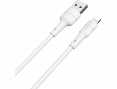 USB USB -A kabel - Lightning 1 M White (73078)