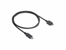 USB USB kabel AKYGA AK-USB-44 USB kabel 1 m USB 3.2 Gen 1 (3.1 Gen 1) USB C Micro-USB B Black