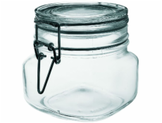 Dóza skleněná Value 0,5 l se skleněným víčkem