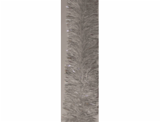 Řetěz vánoční 1,8 m / 7 cm bílo-stříbrný