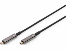 Hybridný prepojovací kábel AOC USB 3.1 Typ C/USB Typ C 4K 60Hz 20m