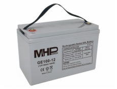 Baterie MHPower GE100-12 GEL, 12V/100Ah, T3-M8, Deep Cycle 
