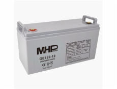 Baterie MHPower GE120-12 GEL, 12V/120Ah, T3-M8, Deep Cycle 