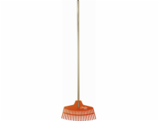 DEDRA Hrable na drevené rukoväte, PVC, 134 cm, fi 22