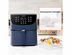 Cosori CP158-AF-RXL  PREMIUM – 5.5L horkovzdušná digitální fritéza, grey blue