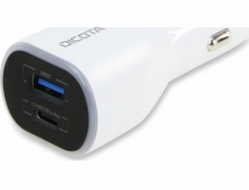 Dicota Universal PRO - Auto-Netzteil - 100 Watt - 5 A - QC 3.0 - 2 Ausgabeanschlussstellen (USB Typ A, USB-C)
