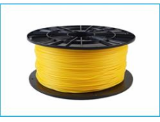Filament PM tisková struna/filament 1,75 PLA žlutá, 1 kg