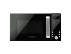 Mikrovlnná trouba Black+Decker, BXMZ900E, objem 23 L, LED displej, časovač, 800/1000 W
