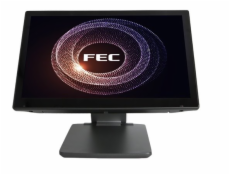 Dotykový monitor FEC XM-3015 15  LED LCD, PCAP, USB, VGA/HDMI, bez rámečku, stojan XPPC, černo-stříbrný