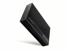 AXAGON EE35-GTR, USB-C 5Gbps - SATA 6G 3.5  RIBBED box, černý