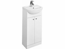 Bicykel Solo 40cm biely lesk (79001-000) Set umývadla so skrinkou