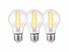 Philips LED Lamp E27 3-Pack 75W 2700K Filament