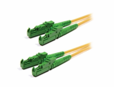 Patchcord FO duplex E2000/APC-E2000/APC 9/125 1m