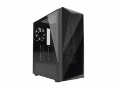 Cooler Master case CMP 520L, mini-ITX, bez zdroje, průhledná bočnice, černá