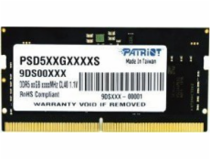 Patriot Signature Line/SO-DIMM DDR5/32GB/4800MHz/CL40/1x32GB