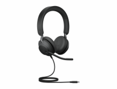 Jabra Evolve2 40 SE/Stereo/USB-C/Drát/Černá