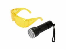 Nastavte UV svítilnu Vorel 21 LED a brýle
