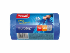 Pytle na odpadky Paclan Multitop 60 l 20 ks.