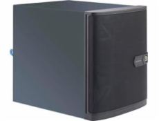 SUPERMICRO Mini-Tower 4x 3,5  HS SATA HDD + 2x Internal 2,5  SATA HDD,1x LP slot, 350W