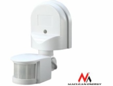 Maclean wall-mounted motion and dusk senzor 180° max. 1200W Black MCE25 B