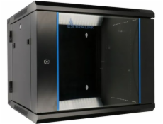Extralink 6U 600X600 AZH WALL-MOUNTED RACKMOUNT CABINET SWING TYPE BLACK Wall mounted rack