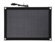 Technaxx Solární nabíječka autobaterií 12V, panel 10W, TX-209, černá