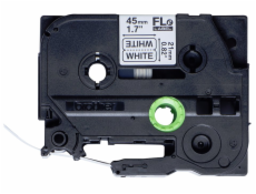 Brother FLe-2511 Schriftbandkassette Einzelfähnchen-Etiketten weiß / černá