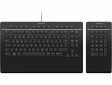 Klávesnice 3DConnexion klávesnice klávesnice pro s Numbad, US-International (QWERTY)