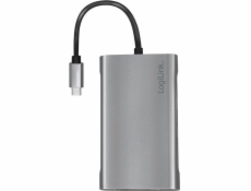 LogiLink DockingStation USB 3.2 Gen1, USB-C, 10-Port, PD, SIB.