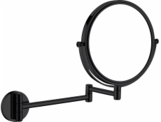 Deante Round Cosmetic Mirror Cosmetic Mirror, na rameni, 2., zvětšení x 3, Nero