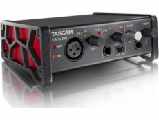 Tascam US -1X2HR - Audio rozhraní USB s vysokým rozlišením (2 vstupy / 1 mikrofon, 2 výstupy)