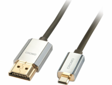 Lindy HDMI Micro - HDMI 3M Silver (41678)