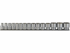 Teng Tools Sada uzávěrů s 1/2  Grip (M1215mm)